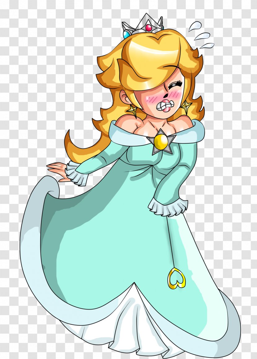 Rosalina Princess Peach Daisy Super Mario 64 DS - Silhouette - Cartoon Transparent PNG