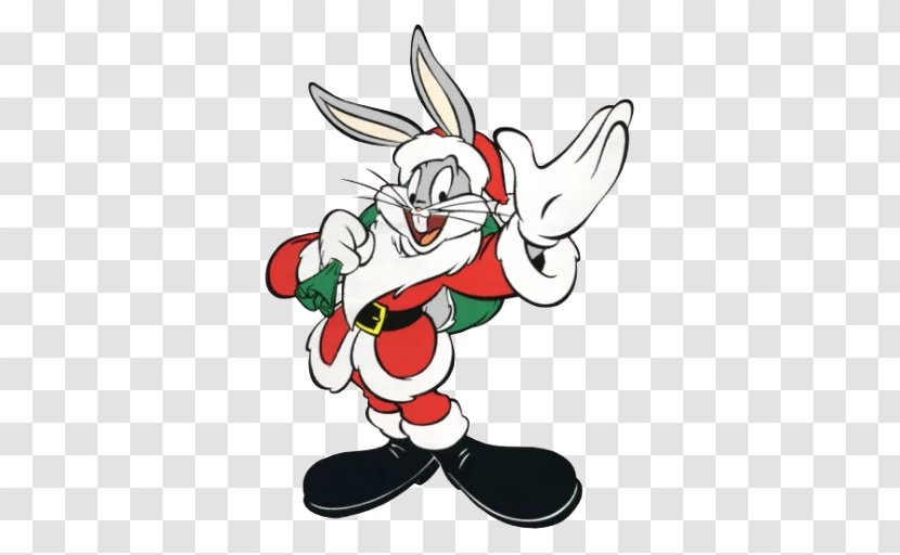 Bugs Bunny Marvin The Martian Tweety Tasmanian Devil Looney Tunes - Fictional Character - Christmas Transparent PNG