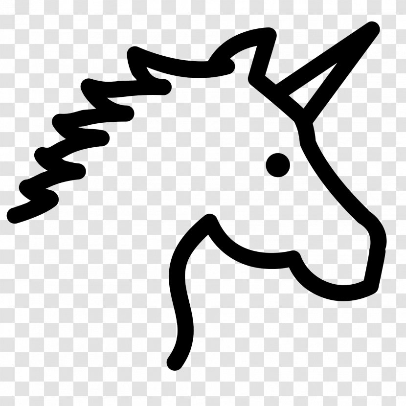 Unicorn - Silhouette - Horn Transparent PNG