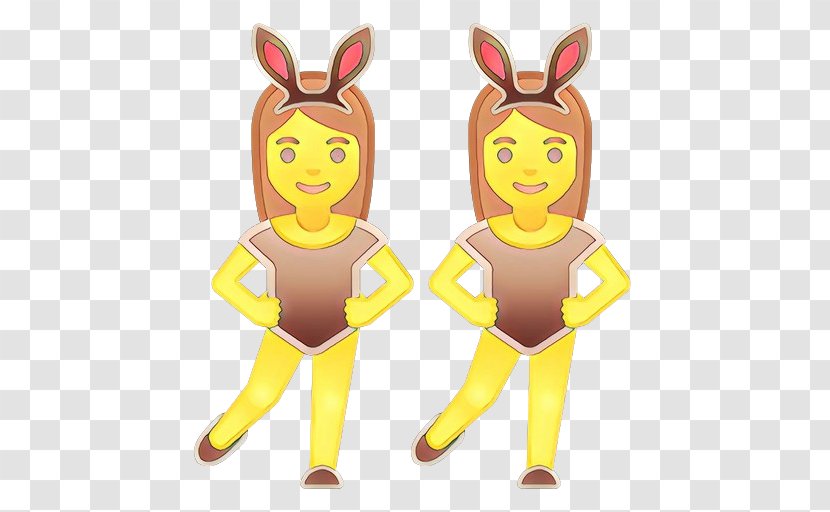 Easter Bunny Background - Rabbits And Hares - Gesture Smile Transparent PNG