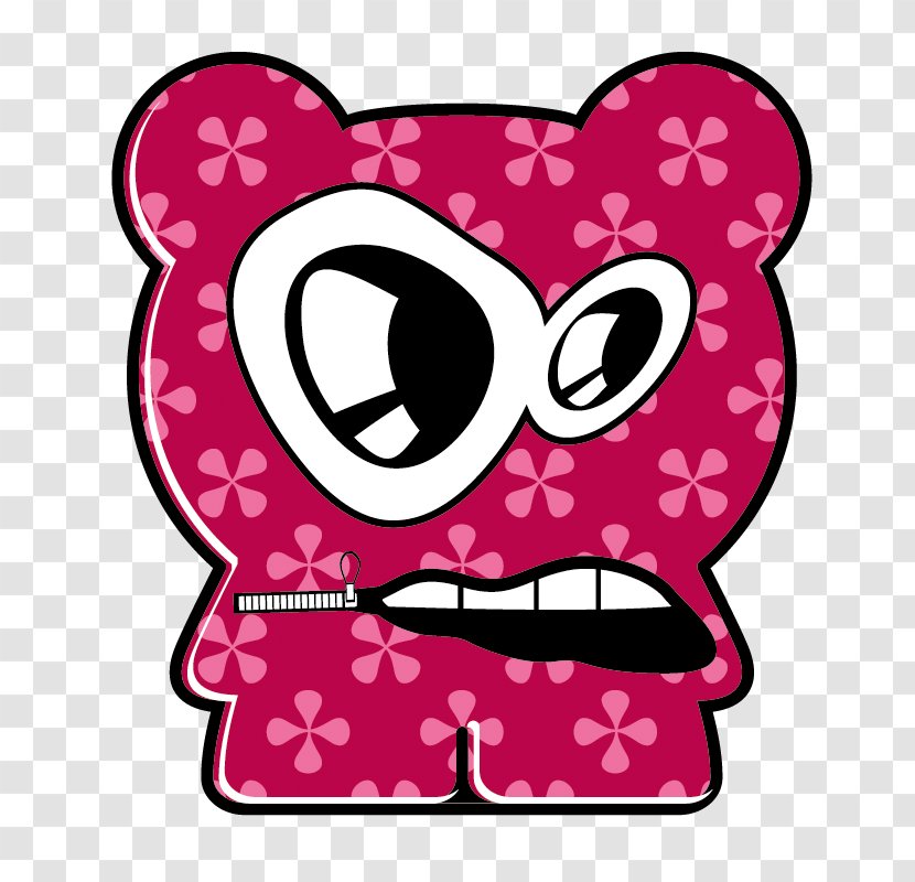 Vector Graphics Monster Illustration Design Royalty-free - Heart - Cute Transparent PNG