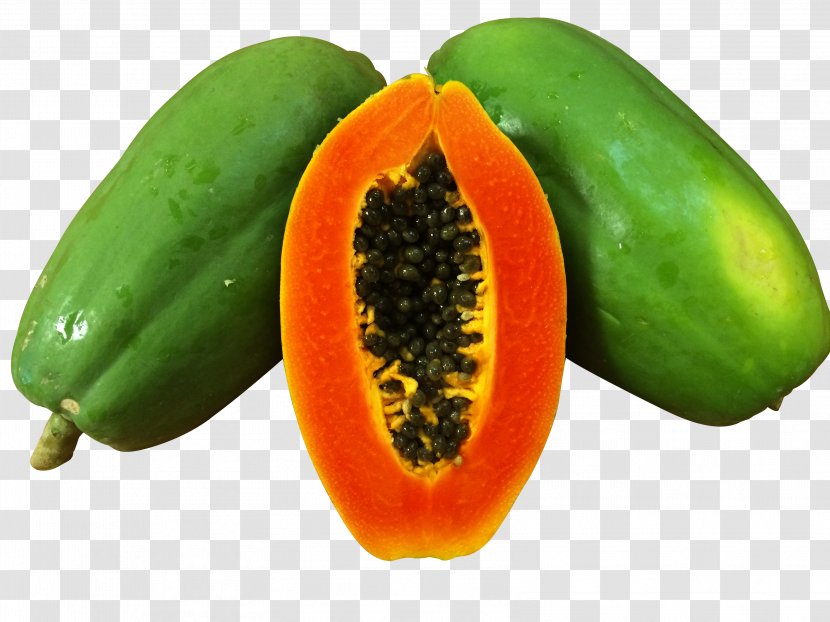 Green Papaya Salad Muskmelon Fruit - Watermelon - Fresh Transparent PNG