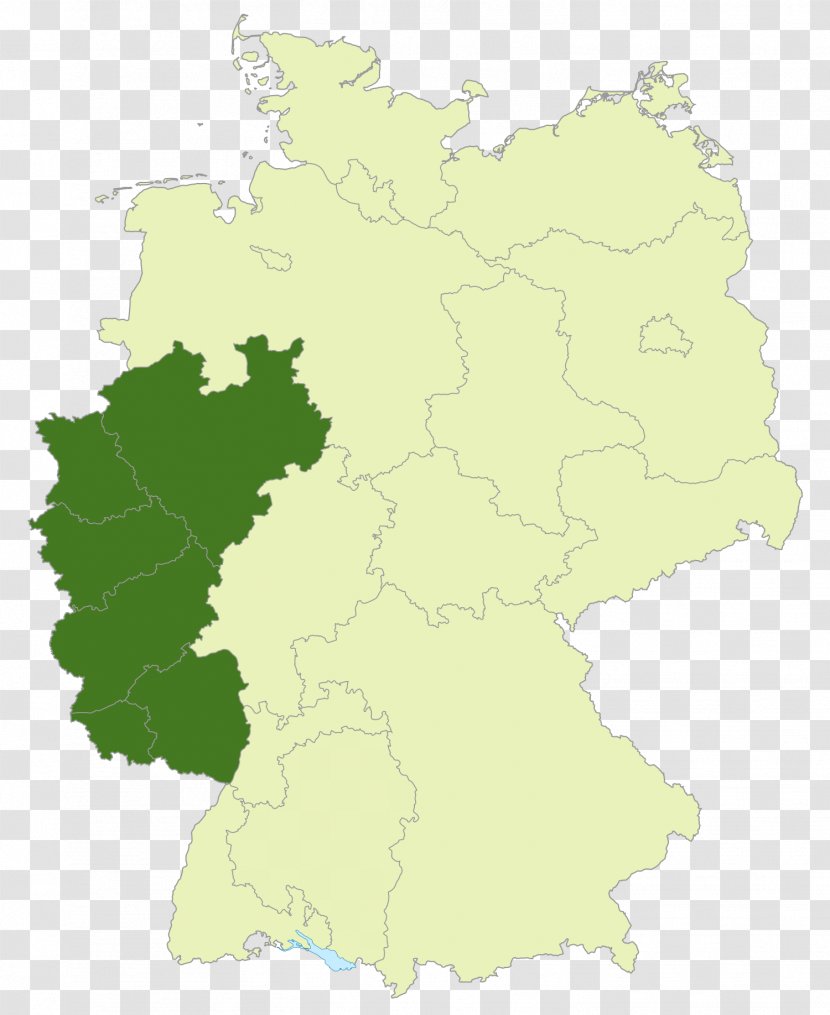 States Of Germany North Rhine-Westphalia United - Federal Republic Transparent PNG