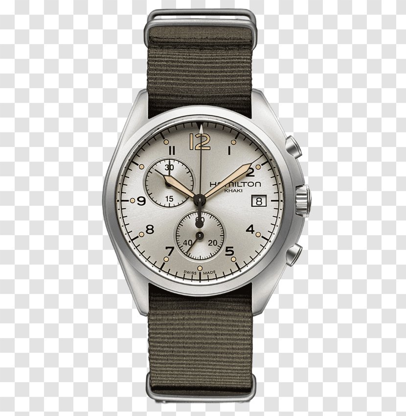 Hamilton Khaki Aviation Pilot Auto Watch Company Chronograph 0506147919 - Eta Sa Transparent PNG
