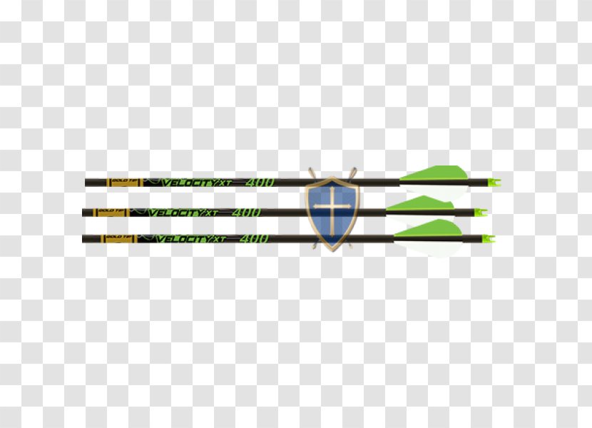 Ranged Weapon Line Angle - Gold Arrow With Feathers Transparent PNG