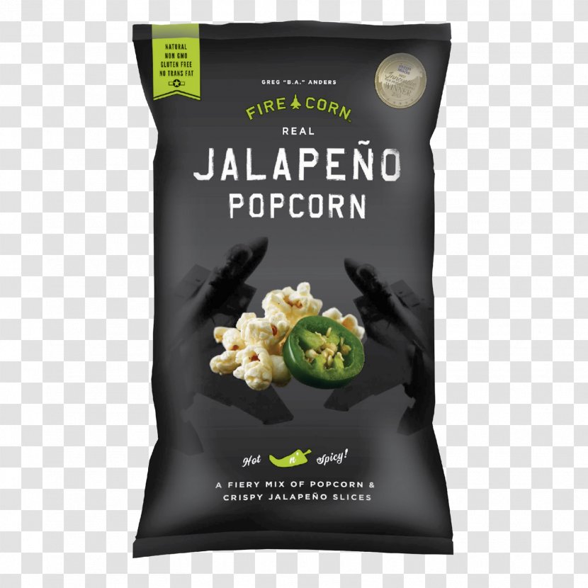 Popcorn Vegetarian Cuisine Flavor Food Jalapeño - Potato Chip Transparent PNG