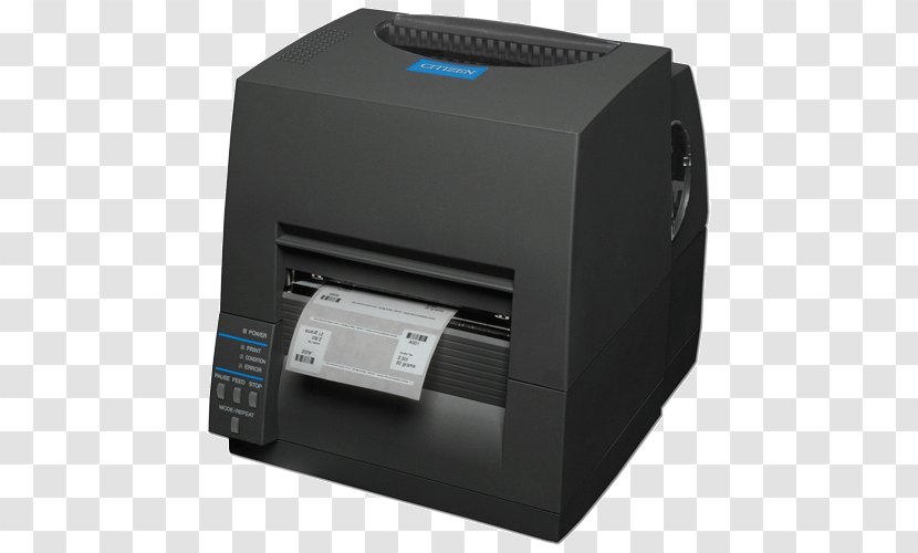 Label Printer Barcode Thermal Printing Thermal-transfer Transparent PNG