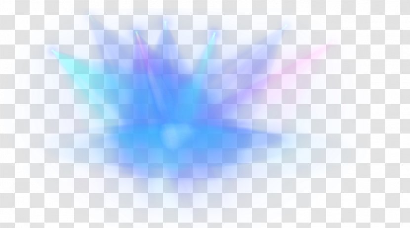 Light Blue Azure Purple Violet - Flare Lens Transparent PNG