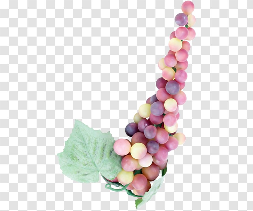 Grapes Vine Bead Clip Art - Fruit - Grape Transparent PNG