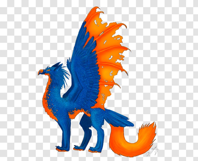 BlueGriffon Orange Digital Art Red - Feather Transparent PNG