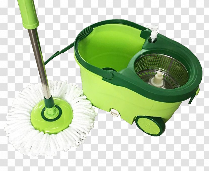 Mop Lemon Squeezer Cleaning Bucket Cuvette - Mopa Seca Transparent PNG