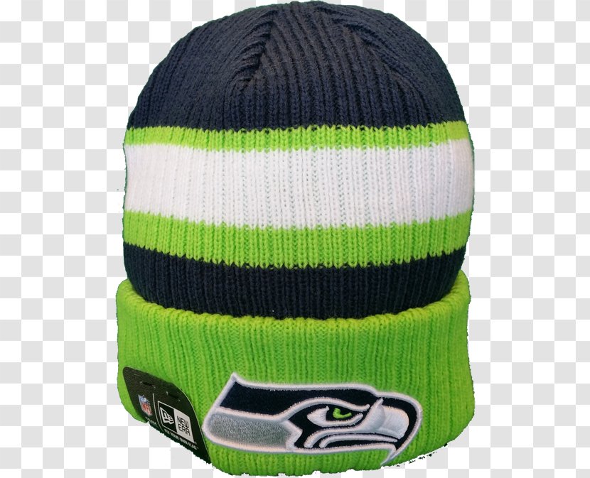 Knit Cap Seattle Seahawks Hat 59Fifty - Screening Transparent PNG