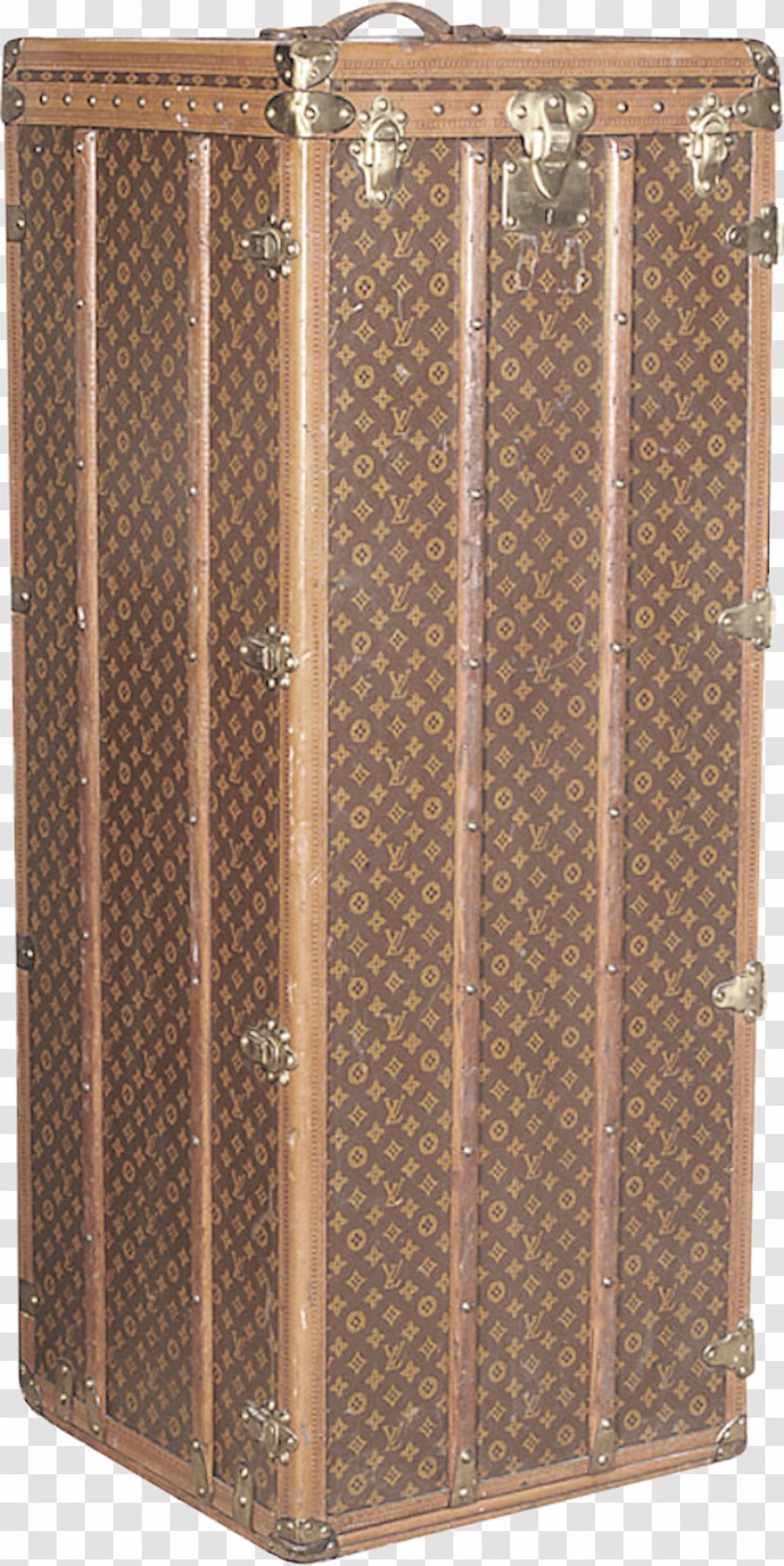 Trunk Suitcase Louis Vuitton Leather - Tree - Retro Box Free Download Transparent PNG