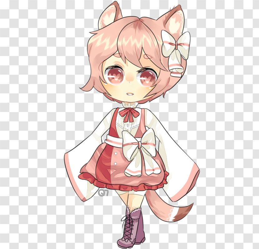 Cat Ear Legendary Creature Human Hair Color Cheek - Heart Transparent PNG