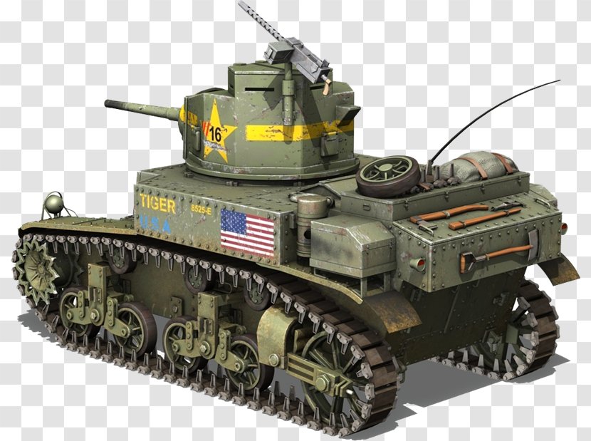 Churchill Tank M3 Stuart Light Military - Armour - Armas Transparent PNG