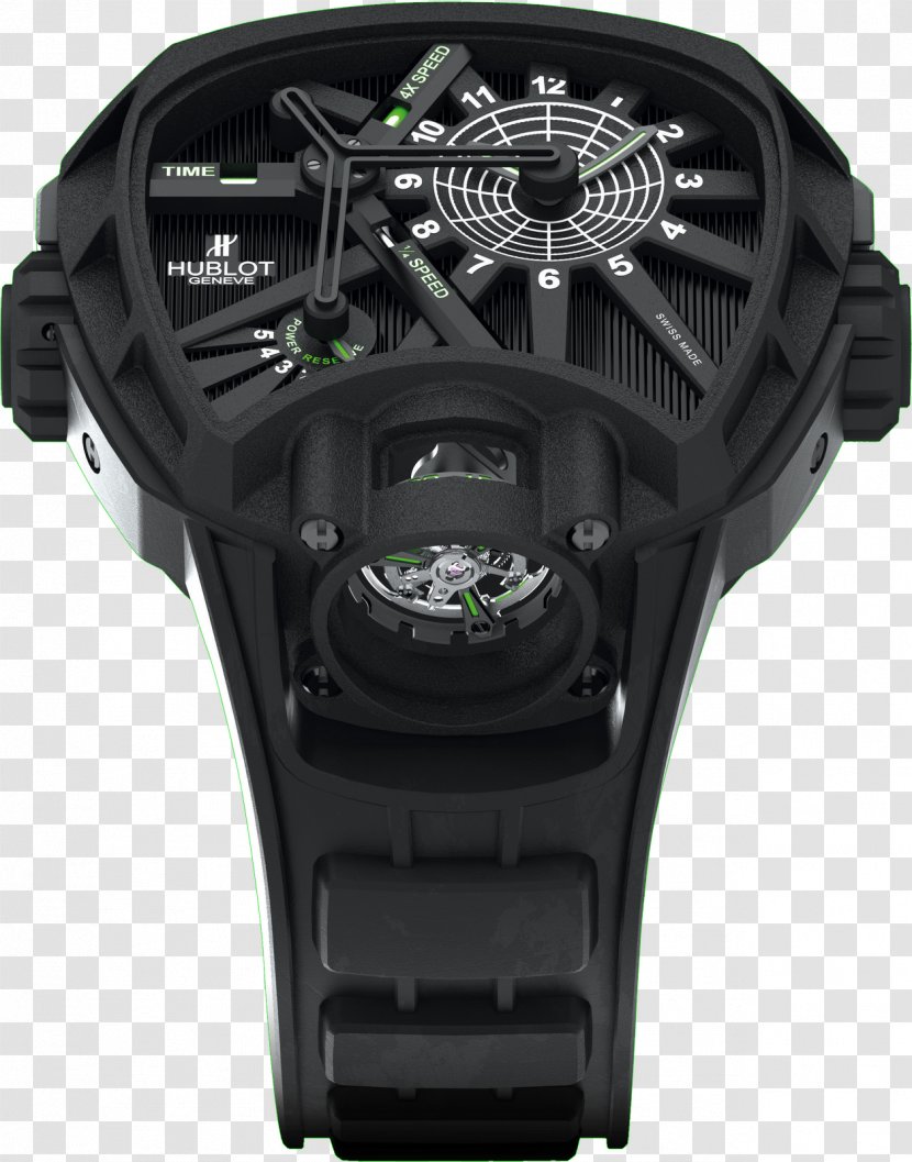 Hublot Skeleton Watch Repeater Chronograph Transparent PNG