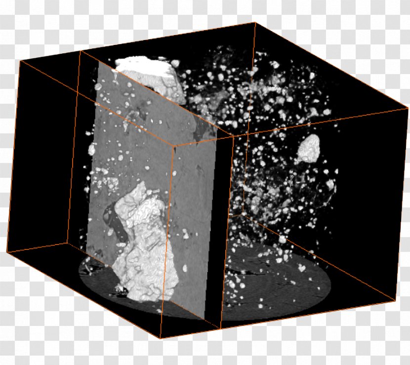 Rock Petroleum Reservoir Porosity X-ray Microtomography Three-dimensional Space - Threedimensional Transparent PNG