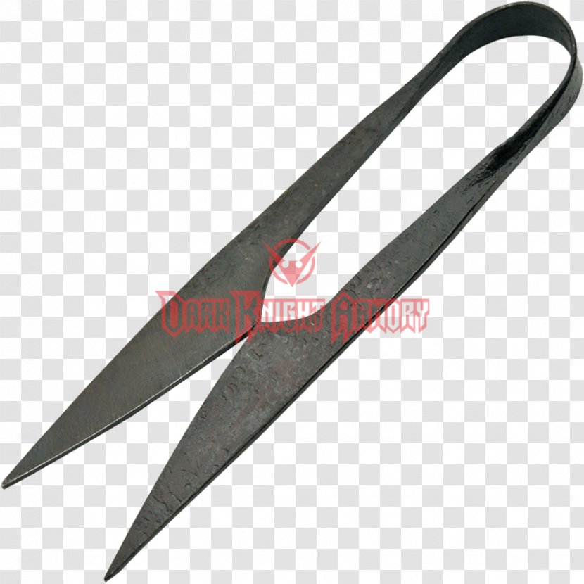 Middle Ages Scissors Bodkin Point Medieval Renaissances Dark - Sewing - Knight Transparent PNG