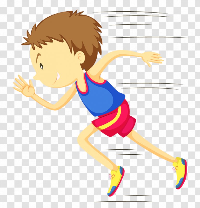 Vector Graphics Cartoon Image Stock Illustration - Jumping - Running ...