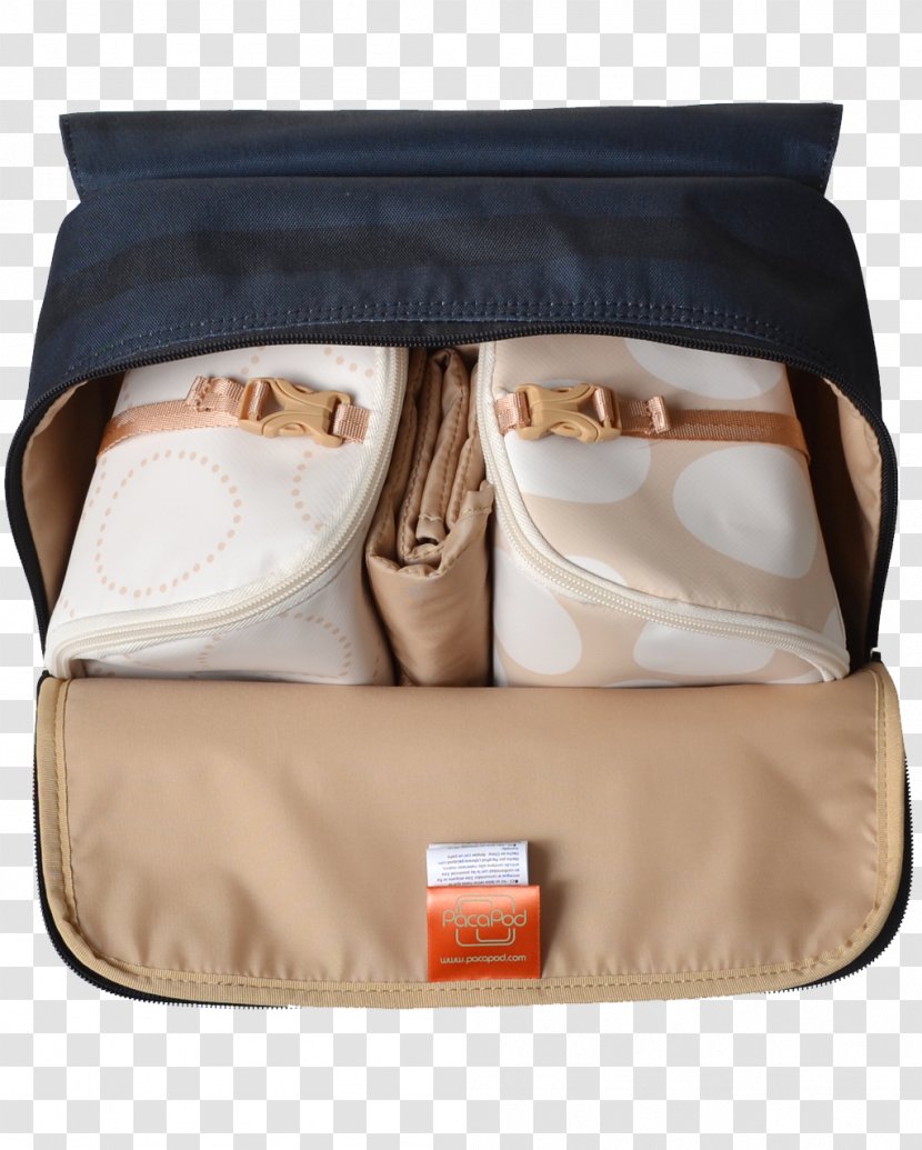 Diaper Bags Backpack Handbag - Beige - Bag Transparent PNG