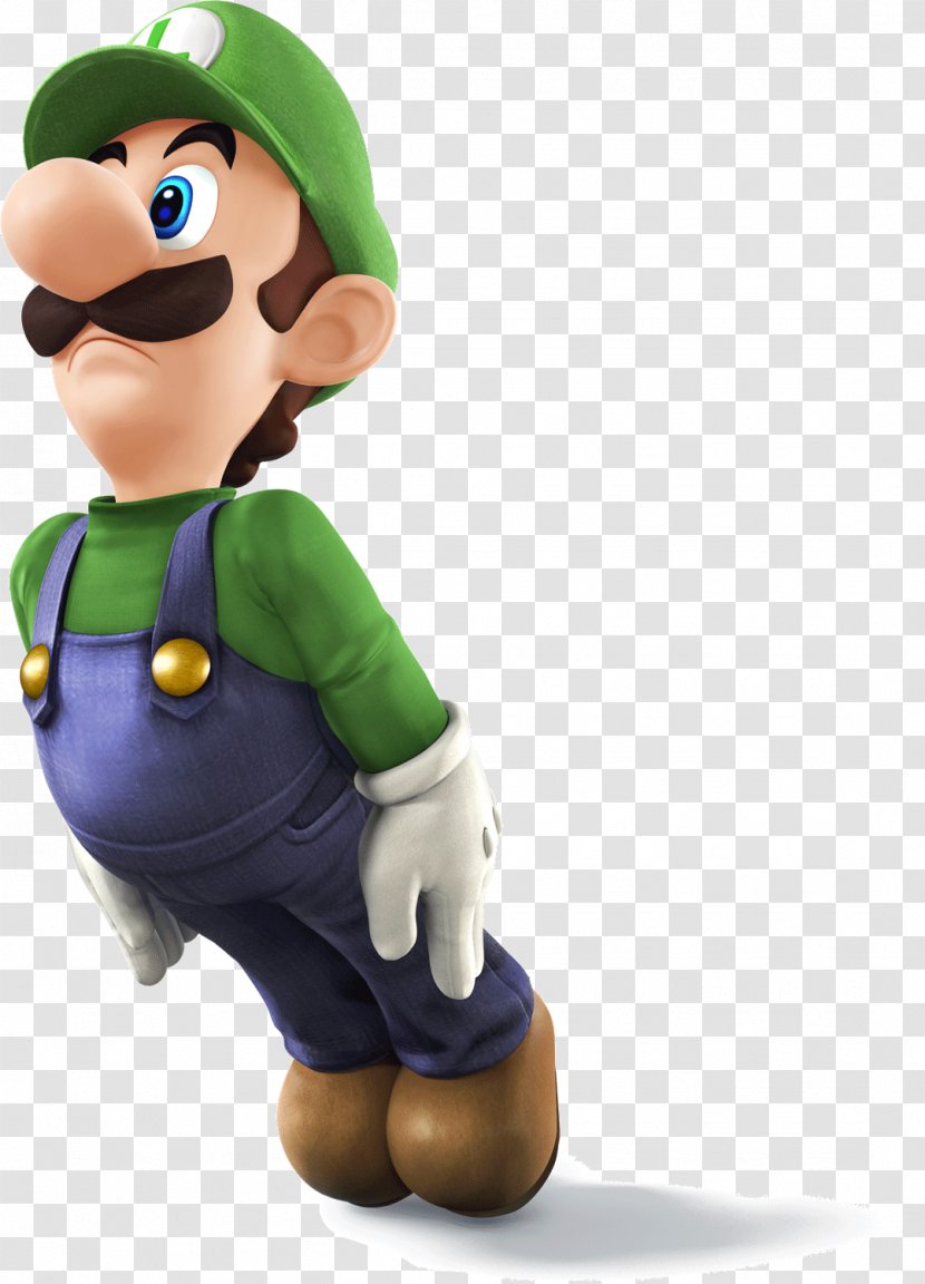 Super Smash Bros. For Nintendo 3DS And Wii U Mario Brawl Luigi's Mansion - Figurine - Bros Transparent PNG