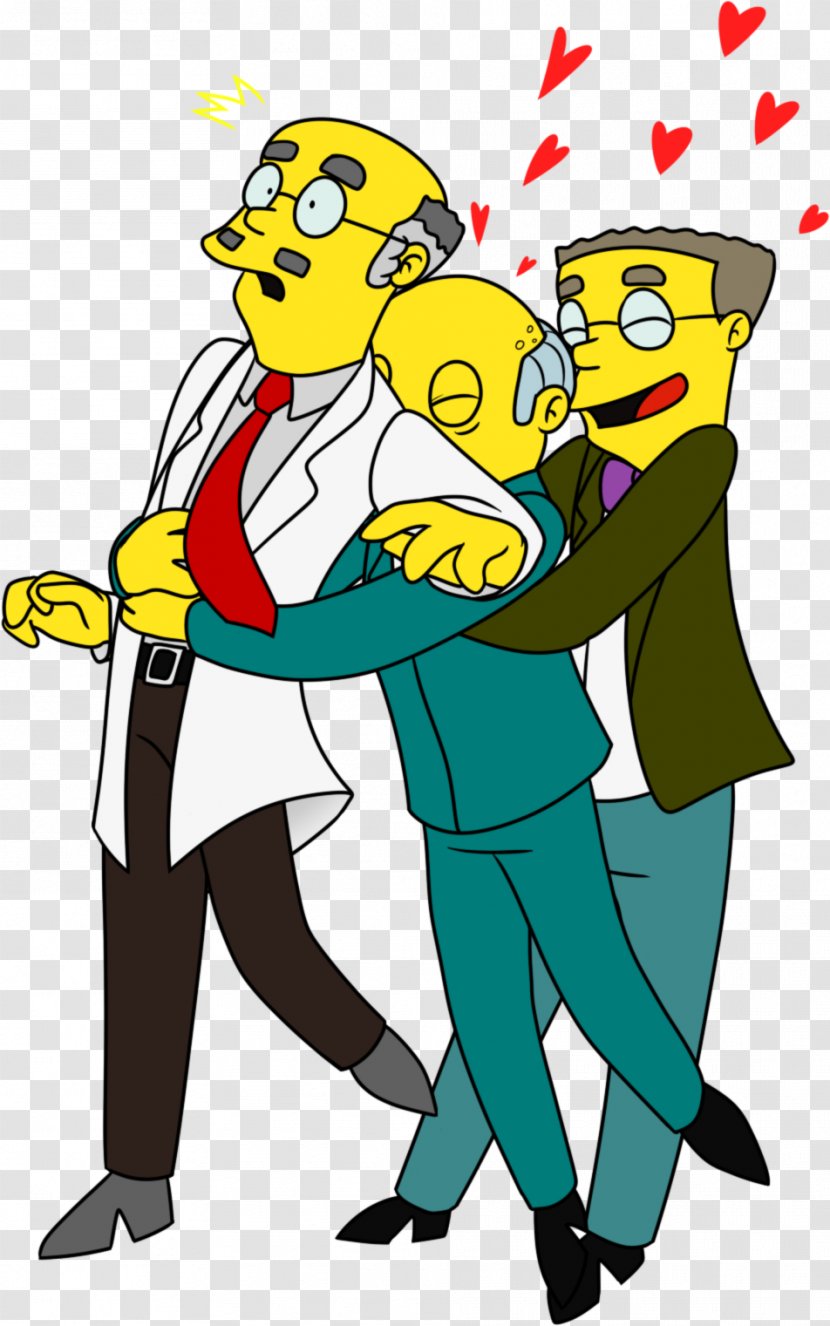 Waylon Smithers Mr. Burns Raging Abe Simpson And His Grumbling Grandson In 