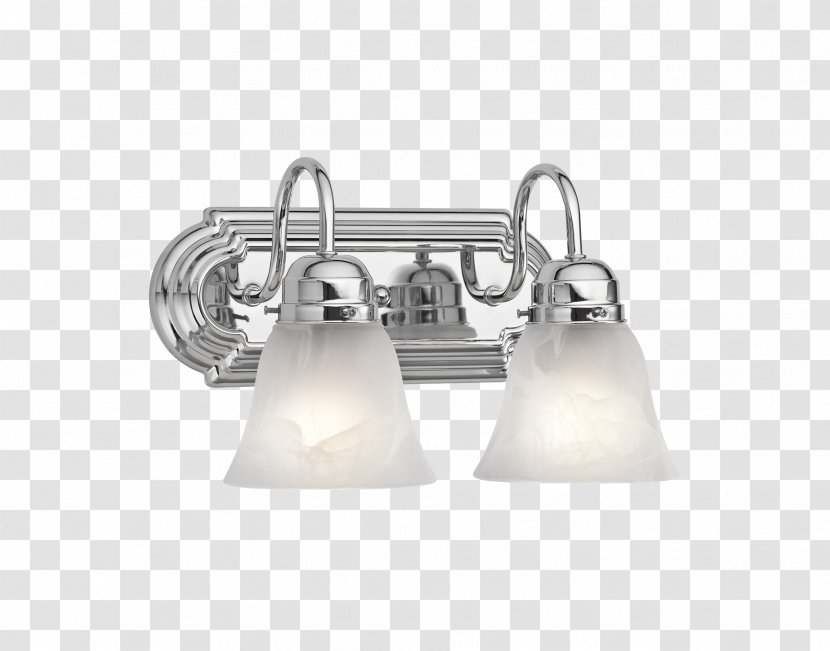 Light Fixture Lighting Sconce Bathroom - Metal - Top Transparent PNG