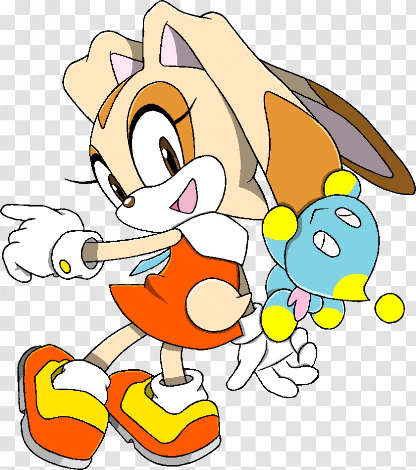 Sonic Advance 3 Cream The Rabbit Amy Rose - Chao Cheese Transparent PNG