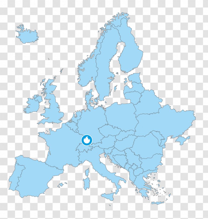 United States European Union Map Kingdom Regiões Da Europa - Geography Transparent PNG