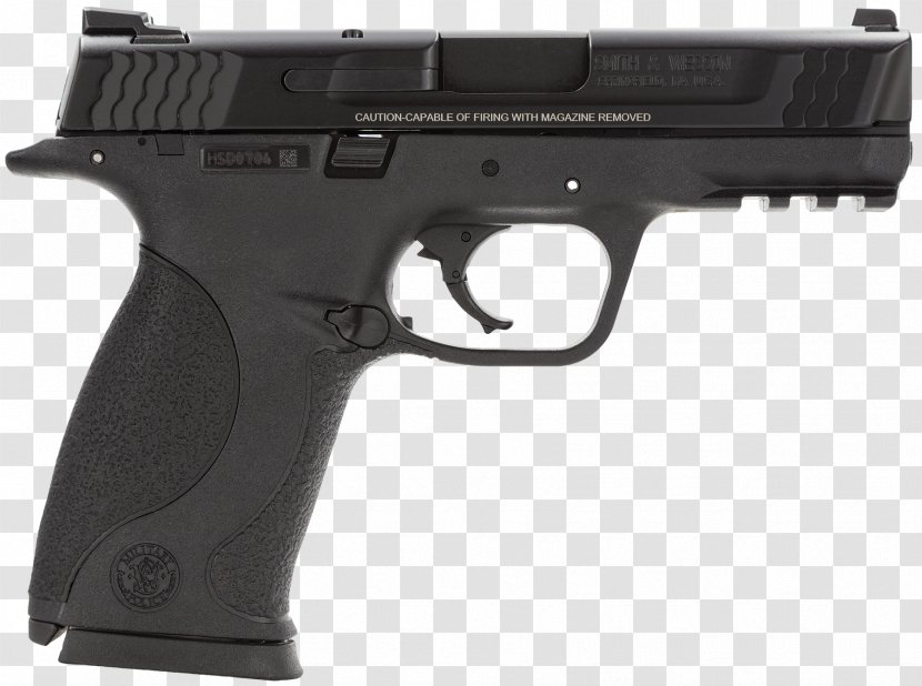 Smith & Wesson M&P Firearm Sight Pistol - Cartoon - Gunfare Transparent PNG