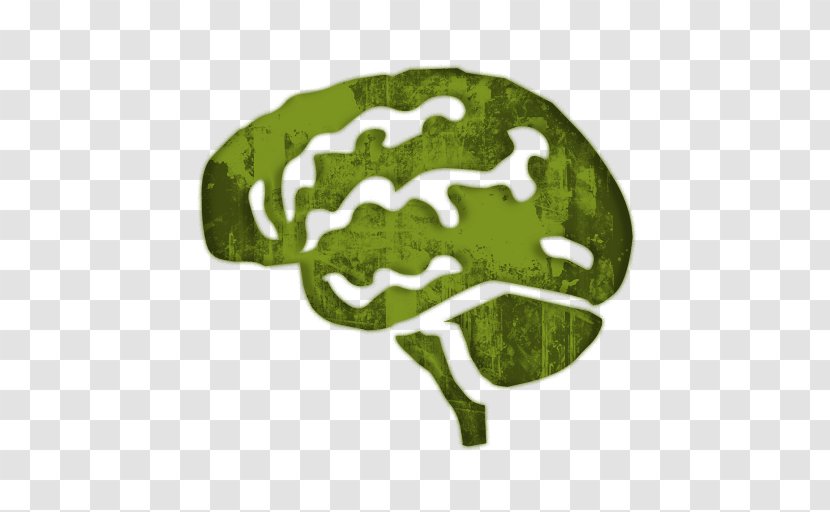 Human Brain Symbol Clip Art - Green - Damage Cliparts Transparent PNG