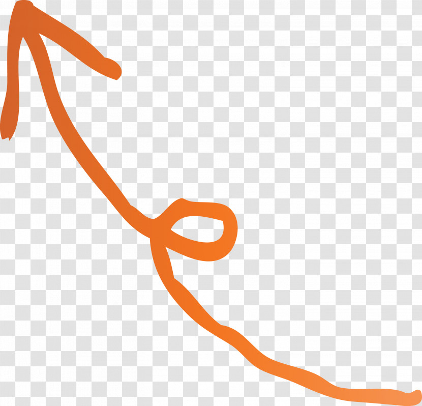 Curved Arrow Transparent PNG