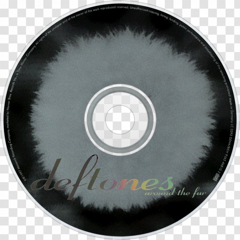 Compact Disc Around The Fur Deftones Adrenaline Album - Cartoon - Max Cavalera Transparent PNG