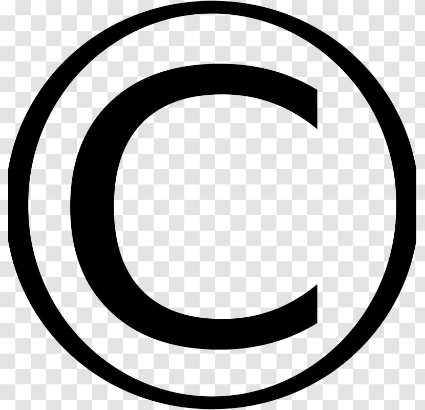 Copyright Symbol Registered Trademark Clip Art - Document Transparent PNG