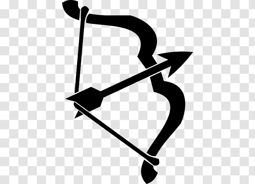 Archery At The 1900 Summer Olympics U2013 Au Cordon Dorxe9 33 Metres Bow And Arrow Clip Art - Hunting - Black White Transparent PNG