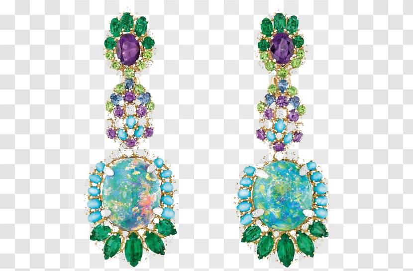 Christian Dior SE Earring Jewellery Opal Gemstone - Galaxy Series Transparent PNG