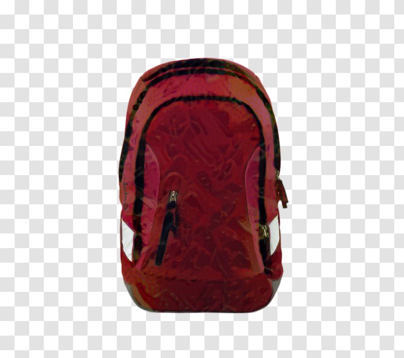 Backpack Cartoon - Red - Zipper Magenta Transparent PNG