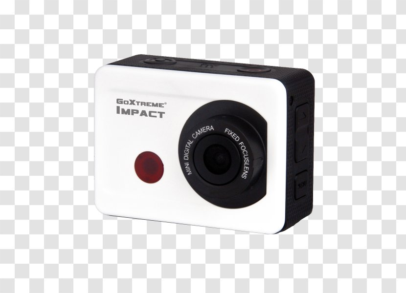 GoXtreme Impact Full HD Action Camera Black Lens Digital Cameras - Video - Cam Transparent PNG