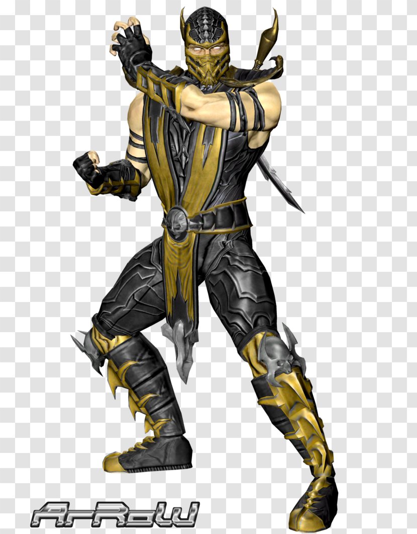 Scorpion Mortal Kombat: Armageddon Sub-Zero Liu Kang - Mythical Creature - Kombat Transparent PNG