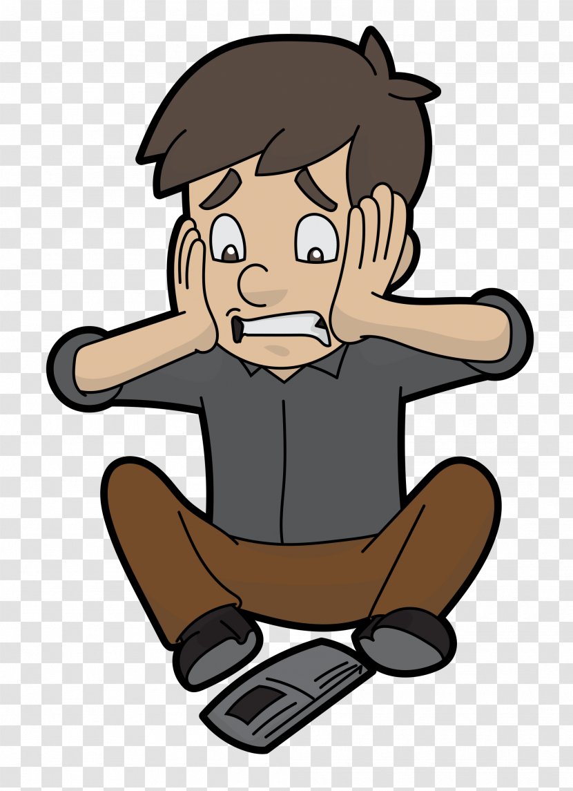 Image Cartoon Photography Panic Attack - Finger - Filing Transparent PNG