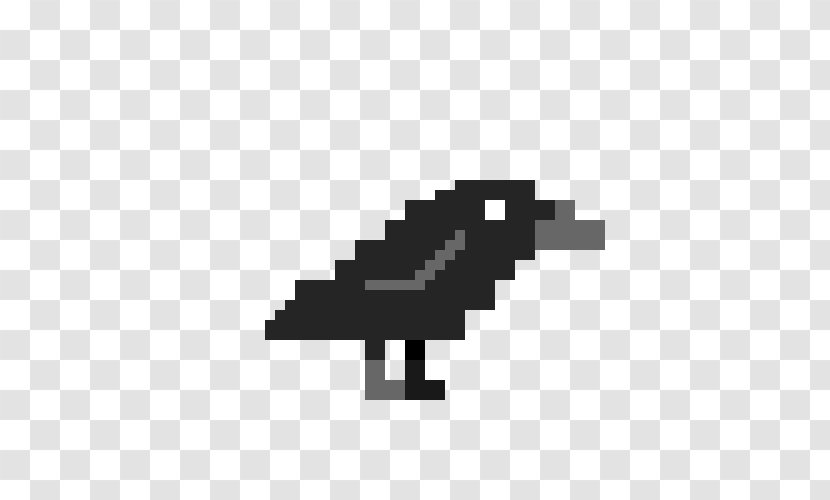 Pixel Art Drawing Digital - Silhouette - 8 BIT Transparent PNG