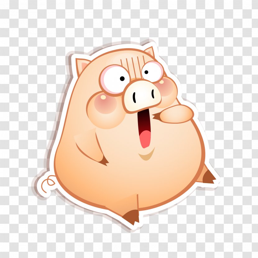 April Fool's Day Pig Clip Art Image 1 - Fools Transparent PNG