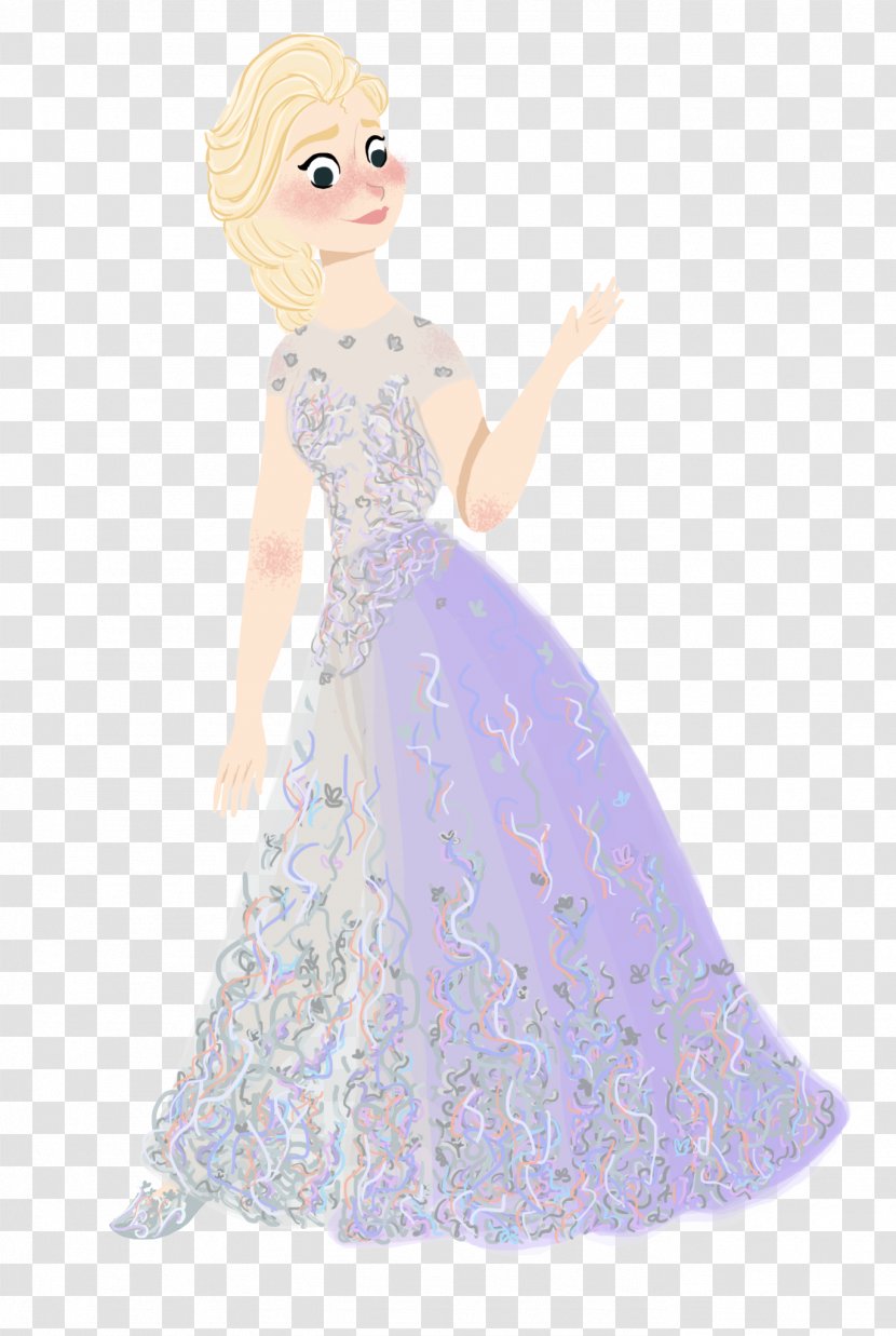 Elsa Anna Dress Olaf Kristoff - Cartoon - Dresses Transparent PNG
