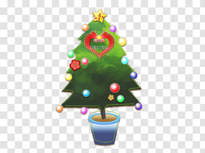 Christmas Tree Ornament - Flat Transparent PNG