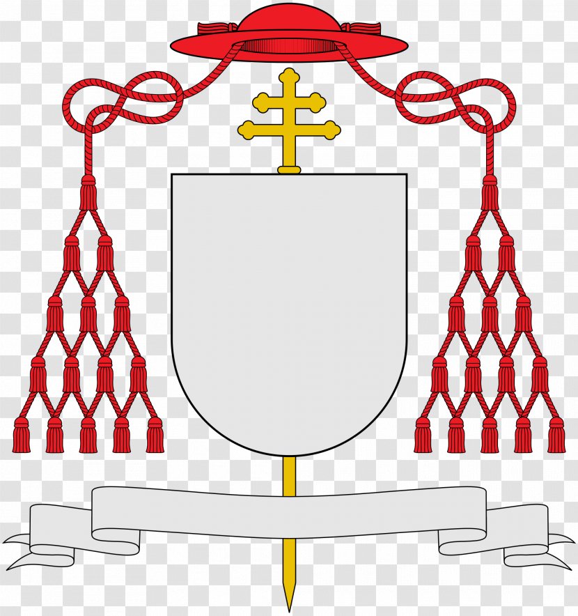 Papal Consistory Cardinal Coat Of Arms Ecclesiastical Heraldry Catholicism - College Cardinals - Catholic Transparent PNG