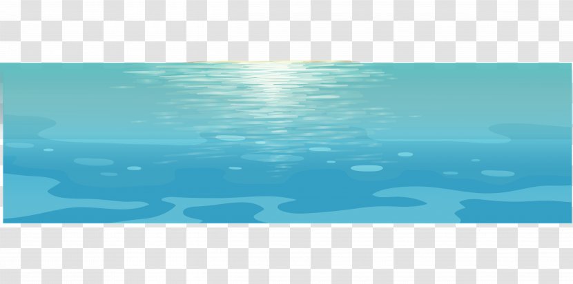 Water Turquoise Ocean Pattern - Lake Waves Transparent PNG