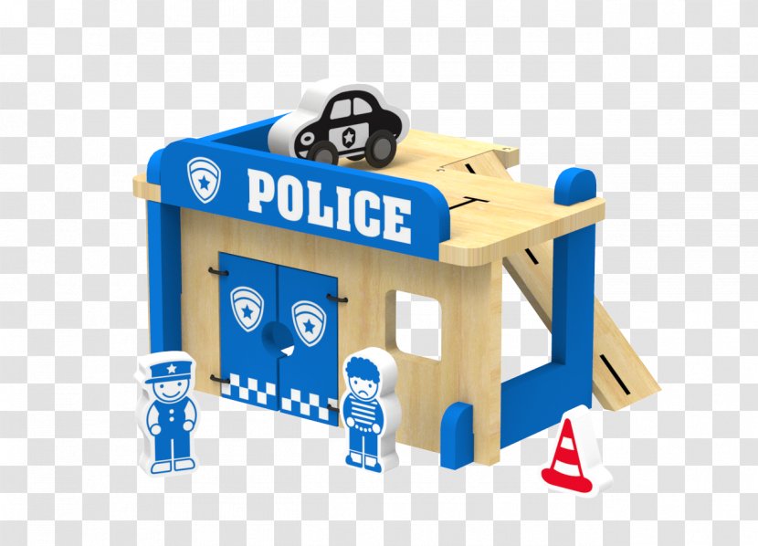Toy Block - Police Station Transparent PNG