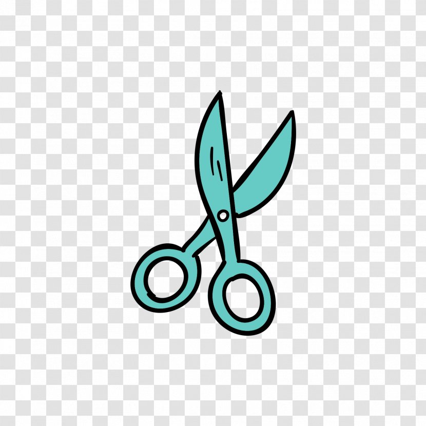Scissors Green Clip Art - Symbol Transparent PNG