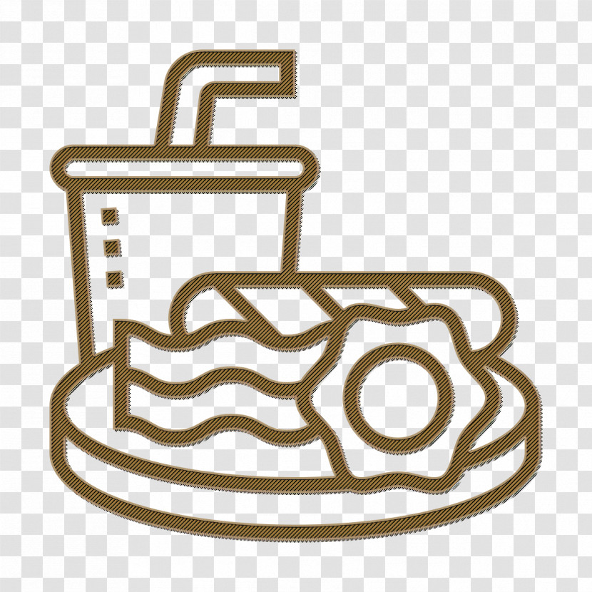 Breakfast Icon Hotel Services Icon Transparent PNG