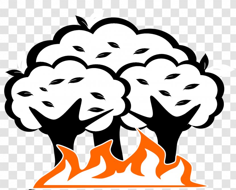 Drawing Wildfire Natural Disaster Clip Art - Heart Transparent PNG